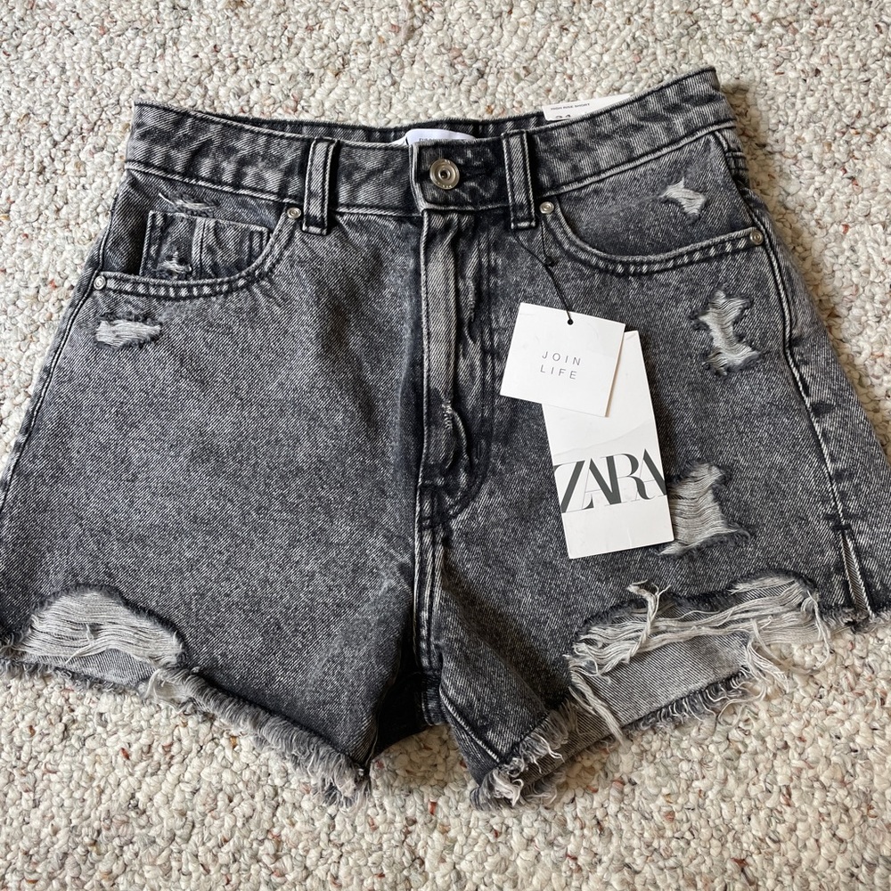 Zara jean shorts